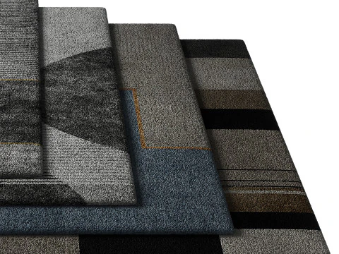 Rug Set 27 3D Model