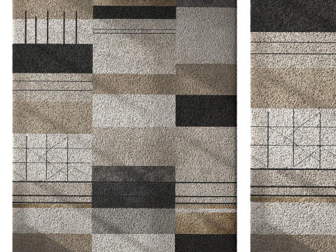 Rug Set 27 3D Model
