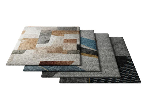 Rug Set 28 3D Model