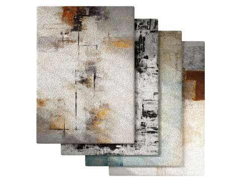 Conjunto de tapetes 34 Modelo 3D