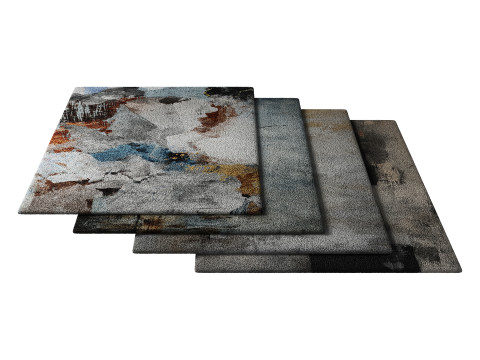 Rug Set 35 Model 3D