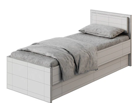 Sandras bed 3D Model