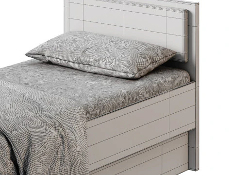 Sandras bed 3D Model