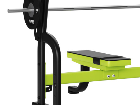Sierra Olympic Flat Bench Modelo 3D