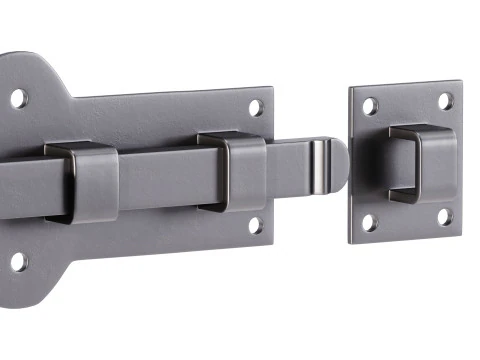 Slide Bolt Door Latch 3D Model