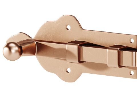 Slide Bolt Door Latch Modello 3D
