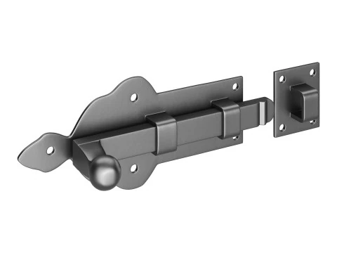 Slide Bolt Door Latch 3D Model