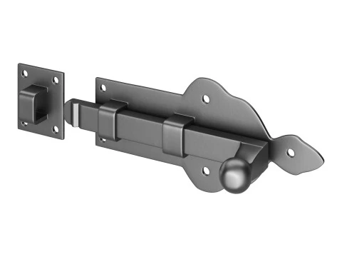 Slide Bolt Door Latch 3D Model