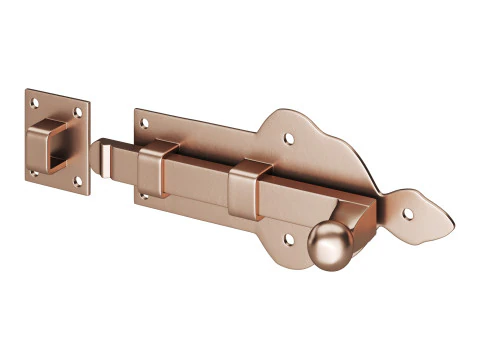Slide Bolt Door Latch 3D Model