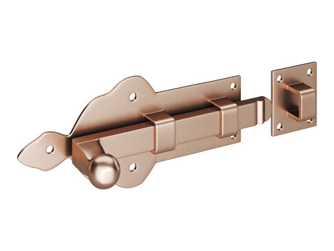 Slide Bolt Door Latch Modello 3D
