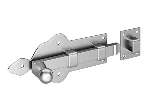 Slide Bolt Door Latch 3D Model