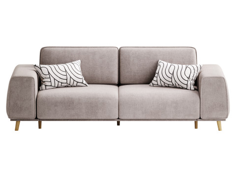 Sofa Laronso Soft Latte 3D Model