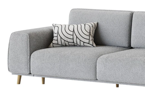 Sofa Laronso Soft Latte 3D Model