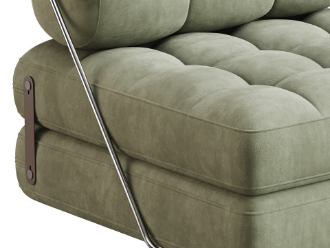 TALIA BOUCLE LOUNGE CHAIR 3D Модель