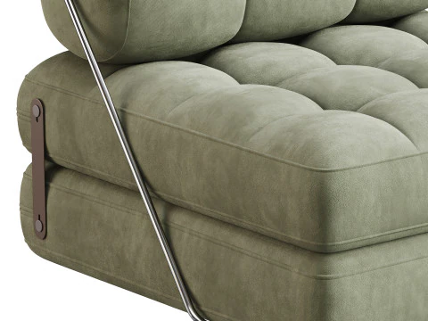 TALIA BOUCLE LOUNGE CHAIR 3D Model