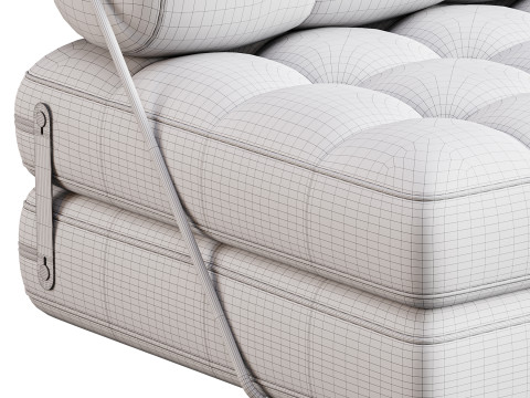 TALIA BOUCLE LOUNGE CHAIR 3D Модель