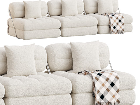 TALIA BOUCLE LOUNGE SOFA 3Dモデル