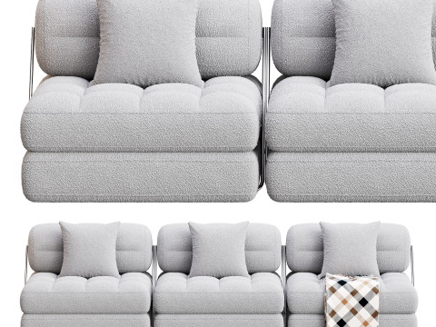 TALIA BOUCLE LOUNGE SOFA 3Dモデル
