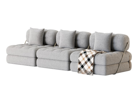 TALIA BOUCLE LOUNGE SOFA 3Dモデル