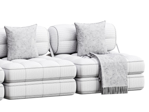 TALIA BOUCLE LOUNGE SOFA 3Dモデル