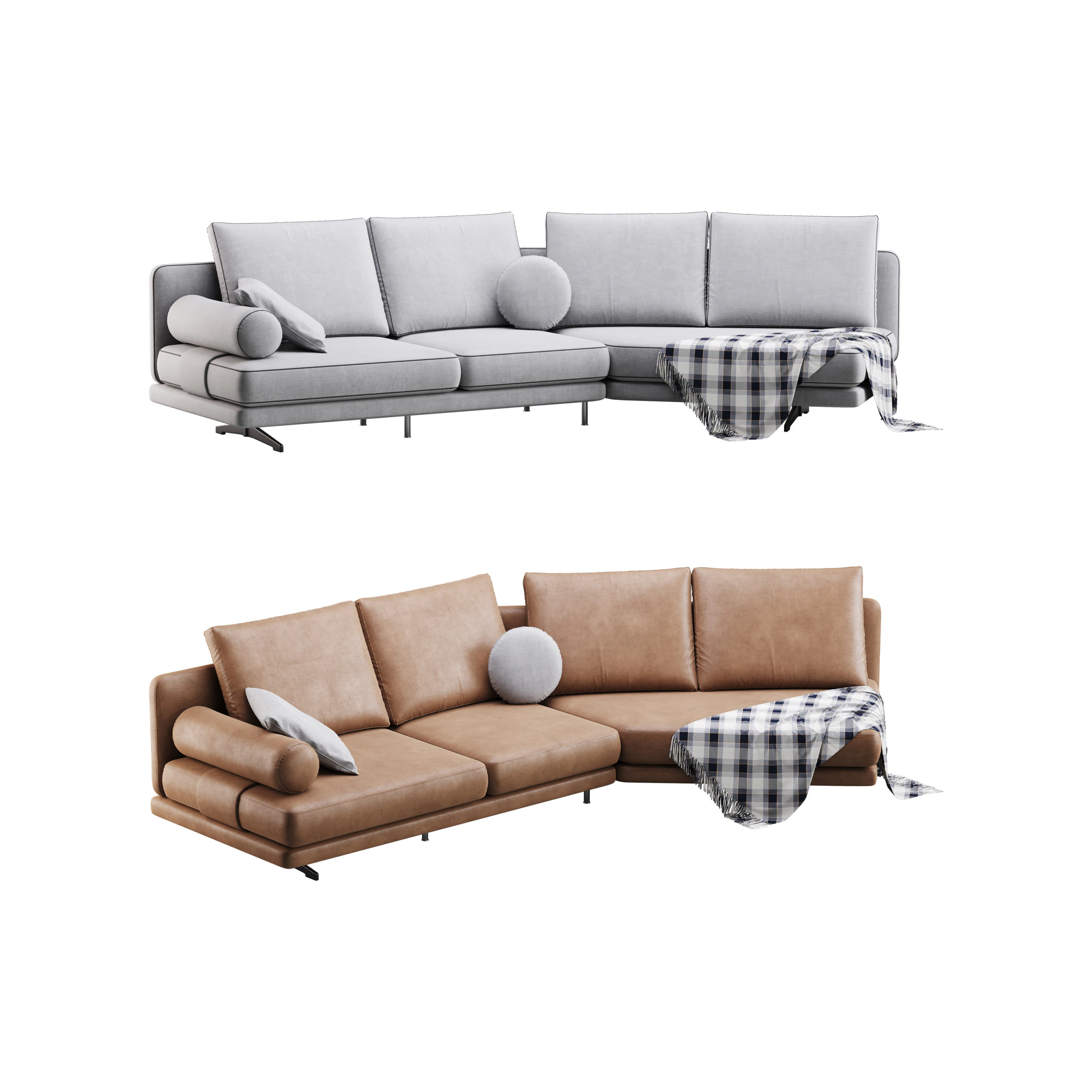SOFA TIRANDO Model 3D .c4d .max .obj .3ds .fbx .stl .blend 