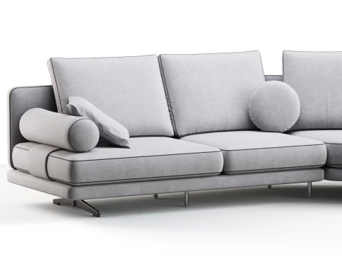 SOFA TIRANDO Model 3D