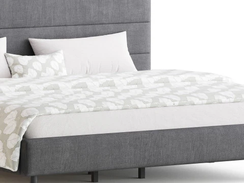 Struttura letto singolo Modello 3D