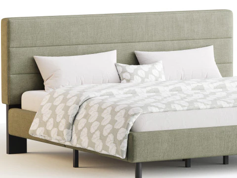 Struttura letto singolo Modello 3D