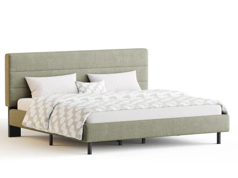 Struttura letto singolo Modello 3D