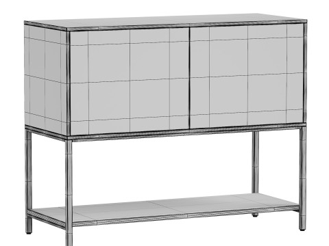 Vedrana 2 door sideboard 3D 模型