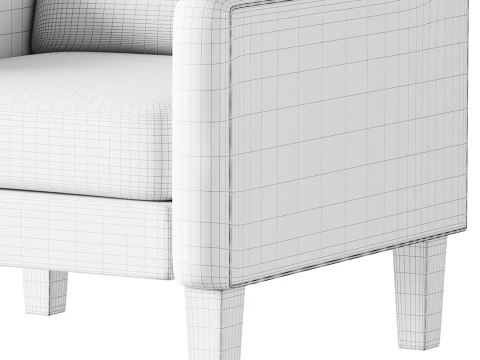 Vingli armchair 3D Model