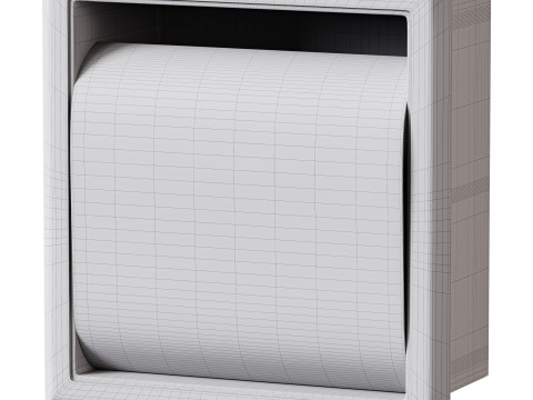 Wall Mount Toilet Paper Modello 3D