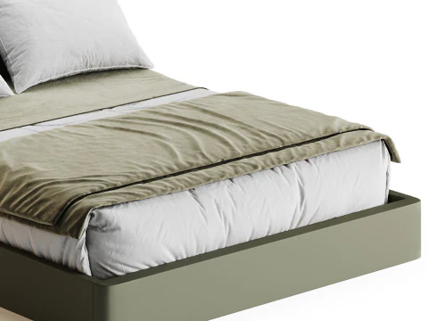 Gri Platform Yatağı 3D Model