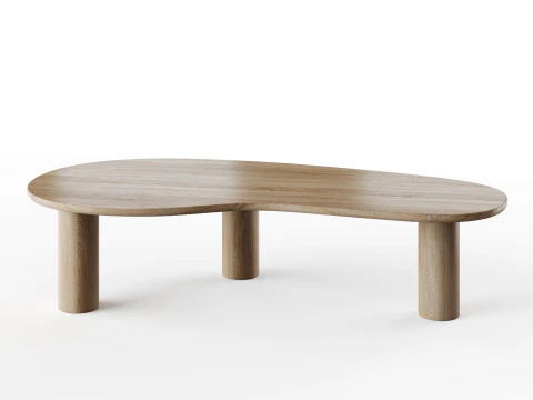 Aesthetic coffee table 3D Model