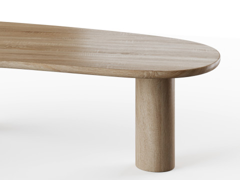 Aesthetic coffee table 3D 模型