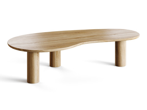 Aesthetic coffee table 3D 模型