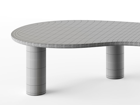Aesthetic coffee table 3D 模型