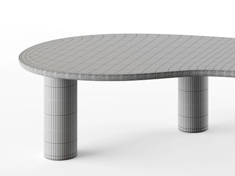 Aesthetic coffee table 3D Model