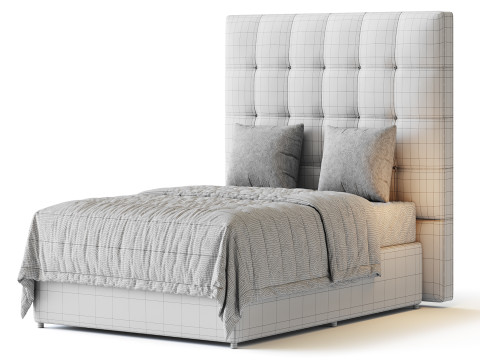 Ariella Bed - Double Modello 3D
