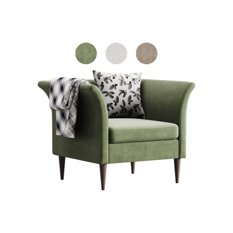 Armchair C116 Modelo 3D .c4d .max .obj .3ds .fbx .stl .blend 