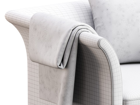 Armchair C116 Modelo 3D