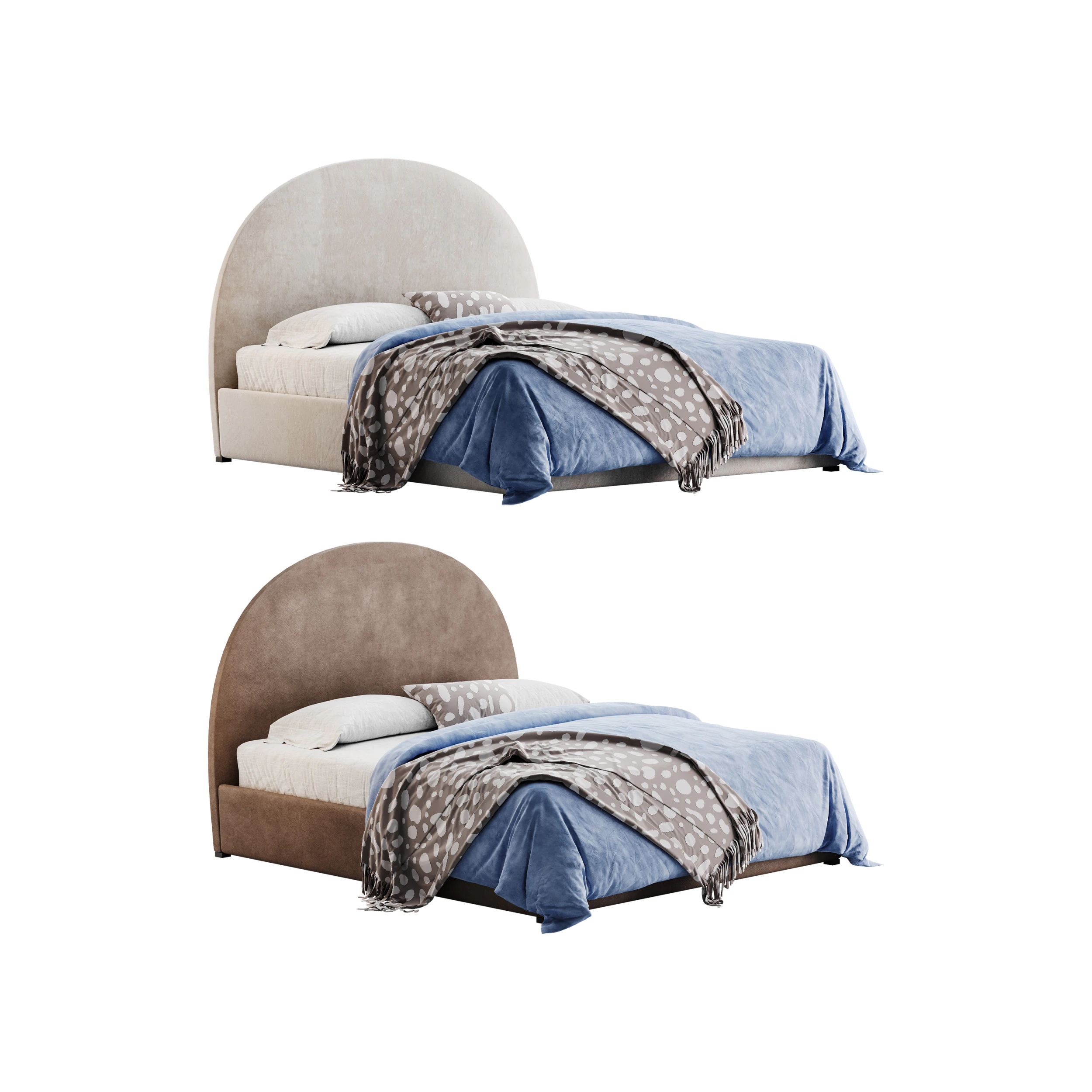 床亚利桑那州 3D 模型 .c4d .max .obj .3ds .fbx .stl .blend 