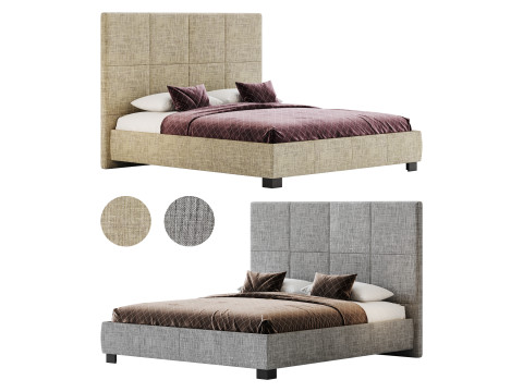 Bed FIONA BED 3D Model