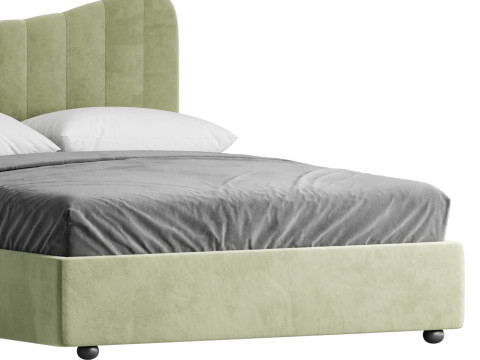 Bed LINE BEIGE by Romatti Modèle 3D