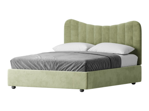 Bed LINE BEIGE by Romatti Modèle 3D
