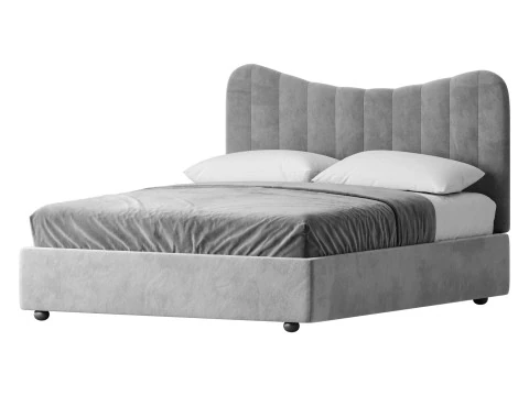 Bed LINE BEIGE by Romatti 3D Model