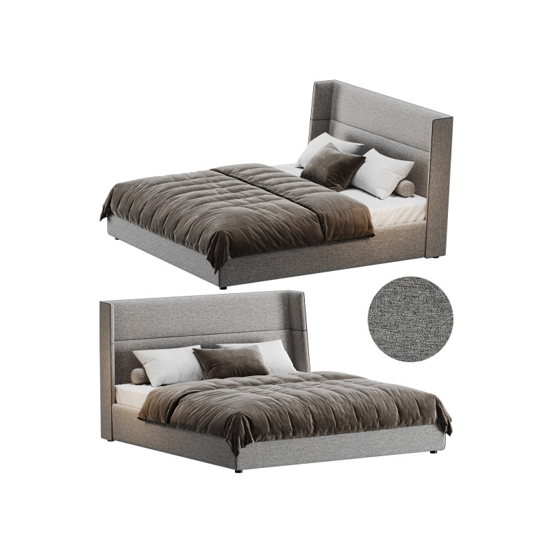 BOND BED 3D Model .c4d .max .obj .3ds .fbx .stl .blend 