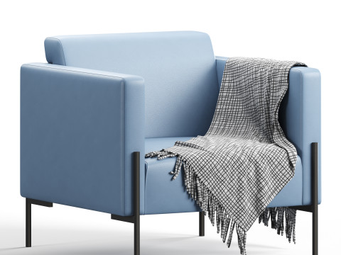 Bosco Chair Land Blue Modelo 3D