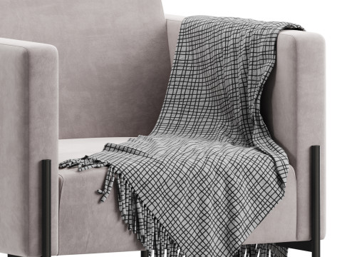 Bosco Chair Land Blue Modelo 3D