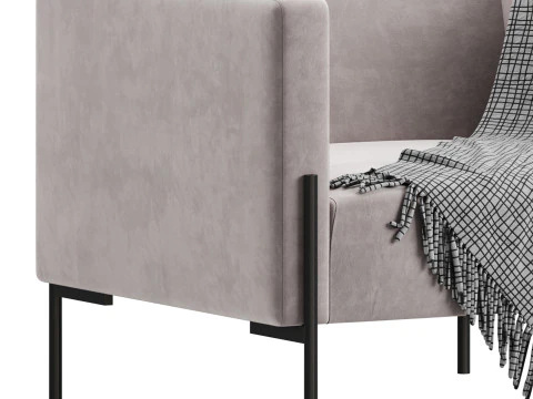 Bosco Chair Land Blue 3D Model